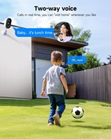 Cámara IP Inalámbrica de Seguridad Inteligente para el Hogar Ubox, con Batería, Sensor CMOS, Visión Nocturna, Almacenamiento en la Nube/Tarjeta de Memoria