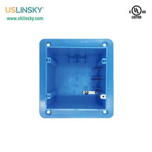 Linsky PB06VB-1 2-Gang 61 Cu dans une boîte de jonction en plastique style canadien avec certification ETL IP54 niveau 2 prises - Product Image 6