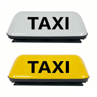 Nouvelles lampes de toit LED EURS de grande taille pour taxi, 12V, étanches, magnétiques, pour utilisation en taxi