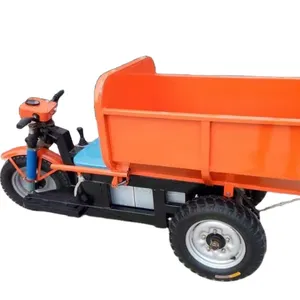 Fabricante chinês de energia triciclo elétrico três rodas mini caminhão de descarga com carga pesada para excelente preço