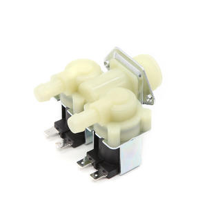 Válvula Solenoide de Doble Vía, Una Entrada y Dos Salidas, para Agua a Alta Temperatura, Normalmente Cerrada, para Lavadoras, DC12V AC220V - Product Image 1