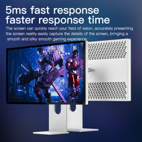 Kuycon Moniteur Ordinateur Pc Affichage 165 hz 1ms Temps de réponse 27 pouces Moniteur d'écran de moniteur de jeu