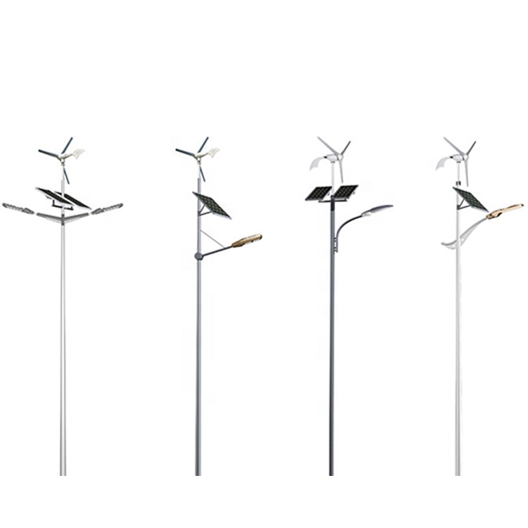 Уличная Высококачественная Водонепроницаемая ветровая турбина Ip65 40 Вт, гибридная светодиодная уличная система освещения на солнечной батарее