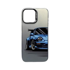<span class=keywords><strong>Funda</strong></span> de teléfono móvil de TPU PC con llave plateada galvanizada con impresión de coche deportivo <span class=keywords><strong>azul</strong></span> de lujo para <span class=keywords><strong>Iphone</strong></span> 8 X Xr Xs 11 12 <span class=keywords><strong>13</strong></span> 14 15 16 Pro 17 - Product Image 5