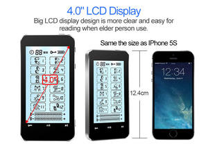 เครื่องนวดกล้ามเนื้อ EMS 12โหมดนวดหน้าจอสัมผัสแบบพกพาเครื่องบำบัดด้วยไฟฟ้า12โหมด - Product Image 5