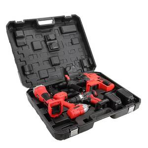 Perceuse sans fil STEELTREKS 21V, kit batterie sans fil, moteur sans balais, clé à chocs, meuleuse d'angle - Product Image 4