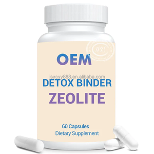 Oem/ODM 2200mg Viên Nang Giải độc Zeolite 6 trong 1-GMP được chứng nhận bổ sung chăm sóc sức khỏe làm sạch kim loại nặng - Product Image 1