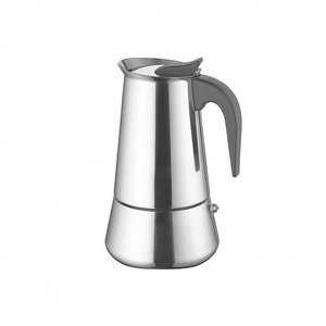 Cafetera Moka de Acero Inoxidable para 10 Tazas, Cafetera Espresso para Estufa - Product Image 2
