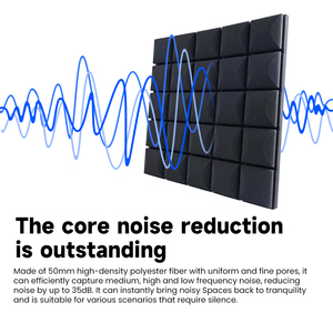 Cách âm bọt hấp thụ âm thanh bọt giảm tiếng ồn và giảm tiếng ồn Bảng điều khiển bọt âm thanh - Product Image 5