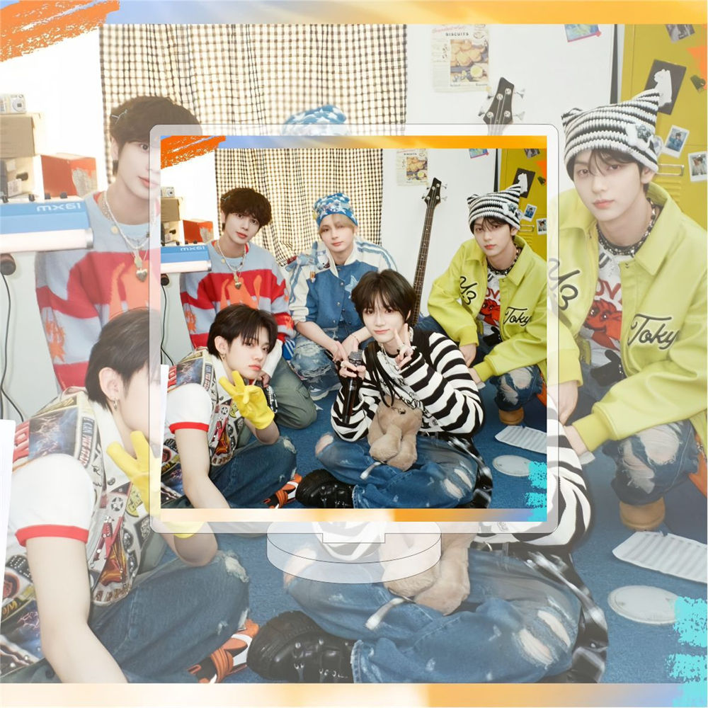 KPOP SOOBIN TAENYUN Acrylic Stand Figure 10CM YEONJUN BEOMGYU