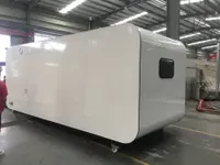 Cabine Apple Conteneur Modulaire de Haute Qualité Pack Plat Préfabriqué Meublé Petite Maison Préfabriquée Maisons Préfabriquées Conteneur Capsule Maison