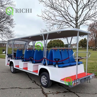 Nouvelle Arrivée Autobus Électrique Style Moderne 14 Places Sans Portes Autocars Autobus Scolaire Couleur Navette Personnalisée à Vendre