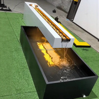 Aquariums Mistech modernes en FRP pour usage extérieur et intérieur, designs variés, accessoires de décoration pour la maison