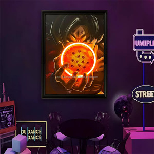 Star Planet LED picture frame neon indoor hanging <b>wall</b> decoration luminous hanging painting USB powered <b>dimmable</b> ambient <b>light</b> - Product Image 1