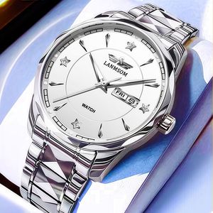 นาฬิกากันน้ำเรืองแสงสำหรับผู้ชาย - นาฬิกาข้อมือควอตซ์รุ่นใหม่ - Product Image 6