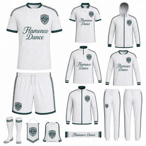 Camiseta de Fútbol de Diseño Flamenco de Madrid, Personalizada, de Alta Calidad, Estilo Vintage, China-Tailandia 2026 26/27 2027, para Hombre y Mujer - Product Image 2