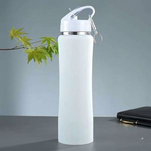 Outdoor Recreation Vacuum Insulated Flask 600ml 750ml 304 Stainless Steel Sports Water Bottle <b>Straw</b> Keyring Reusable Drink <b>Cup</b> - Product Image 1