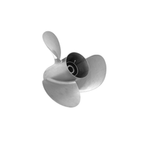 Pièces d'origine pour moteur hors-bord Mercury Mercruiser Marine Propeller - Mercury Bravo Two 18610A6 19-1/4 "X 15" RH SS 3 Blade