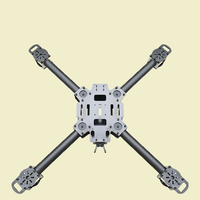 Drone FPV DLB PFLY HTX411-415 à 4 axes, cadre 11-15 pouces, quadricoptère de course 3K PVC 569 mm, compatible avec d'autres marques