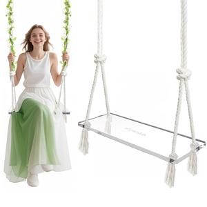 Ropecube có thể điều chỉnh treo <span class=keywords><strong>Swing</strong></span> Seat, Heavy-Duty Acrylic ngoài trời & trong nhà <span class=keywords><strong>Swing</strong></span> cho trẻ em và người lớn, thời tiết kháng, dễ dàng thiết lập - Product Image 6