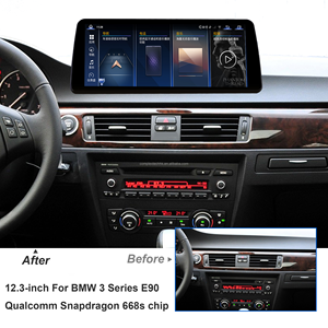 Venta de 12,3 "8 + 128g Qualcomm 668s Car Audio Gps Android Dvd Radio Estéreo Player para BMW Serie 3 E90 E91 E92 E93 2007-2011 - Product Image 4