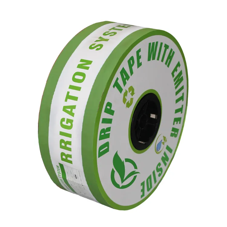 PE Material drip irrigation tape 16 mm - 20 mm Diameter agricultural drip irrigation