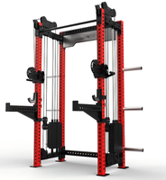 Machine à câbles de musculation de style nouveau, double pile de poids sélectable de 70 kg - Construction métallique pour la salle de sport, la remise en forme et l'exercice