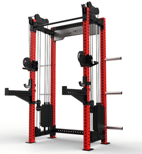 Máquina de Cable de Entrenamiento de Nuevo Estilo <span class=keywords><strong>con</strong></span> Pila de Pesas Selectorizada Dual de 70 kg - Construcción Metálica para Gimnasio, Fitness y Ejercicio - Product Image 3