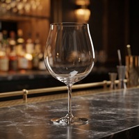 Verre à vin rouge en cristal, verre à Bordeaux