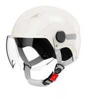 Casque de vélo électrique SD hommes toutes saisons batterie universelle demi-casque femmes été moto équitation casque de sécurité