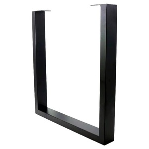 Hiện đại vuông kim loại Bảng điều chỉnh bảng chân chân chân chân khung sắt rèn phòng khách văn phòng bàn khách sạn phòng tập thể dục đồ nội thất phụ kiện - Product Image 5