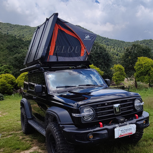 Tente de toit de <span class=keywords><strong>camping</strong></span> tout-terrain 4WD SUV imperméable et automatique tissu Oxford en aluminium pour voitures et <span class=keywords><strong>camping</strong></span> en plein air - Product Image 4