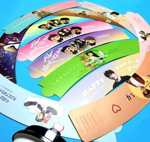 ผู้ผลิตสินค้าขายส่งเคป๊อป แก้วกาแฟกระดาษพิมพ์ลายโฮโลแกรม ปลอกแก้วโฮโลแกรมสำหรับงานอีเว้นท์ - Product Image 2