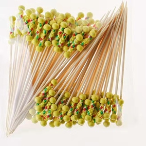 Dùng một lần thanh tre công cụ dùng một lần thanh tre công cụ trái cây Pick <span class=keywords><strong>Birch</strong></span> xiên - Product Image 2