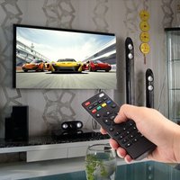 Control Remoto para H96 Android TV Box, Control Remoto Inteligente IR con Función KD para H96 Max Set Top Box