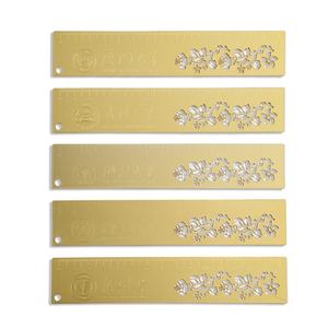 Marcapáginas Metálico de Alta Calidad con Diseño Hueco, Edición de Colaboración Universitaria - Product Image 1