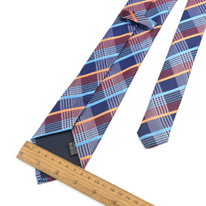 <span class=keywords><strong>Cravate</strong></span> Classique pour Homme d'Affaires, Formelle, <span class=keywords><strong>Rayée</strong></span>, Jacquard à Pois, pour Mariage, Largeur 8CM, 1200 Aiguilles - Product Image 5