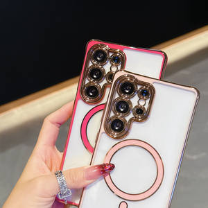 <span class=keywords><strong>Coque</strong></span> Itel S25 Ultra avec Protection Caméra, Étui Magnétique Transparent à Protection Intégrale pour <span class=keywords><strong>Samsung</strong></span> S25, S24 <span class=keywords><strong>Plus</strong></span>, S24 Ultra - Product Image 2