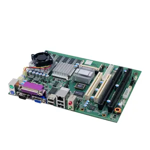 Fully integrated in-tel 855GM ISA slot motherboard celeron M with dual PCIE dual ISA slot LVDS display for Motherboard with ISA