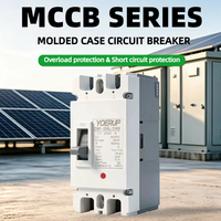 Interruptor Automático M1-125L MCCB, 2P 3P 4P, 2 Polos, 2 Fases, CA 400V, 100A 125A, Interruptores Automáticos de Caja Moldeada Electrónicos