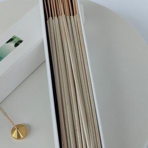 Bâtonnets d'encens argentés avec boîte à tiroir blanche, assortiment parfait d'encens naturel - Product Image 4