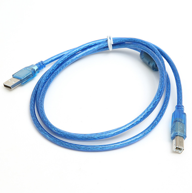 Male to Square USB2.0 Printer Cable Printer Computer Connection Cable Data Cable