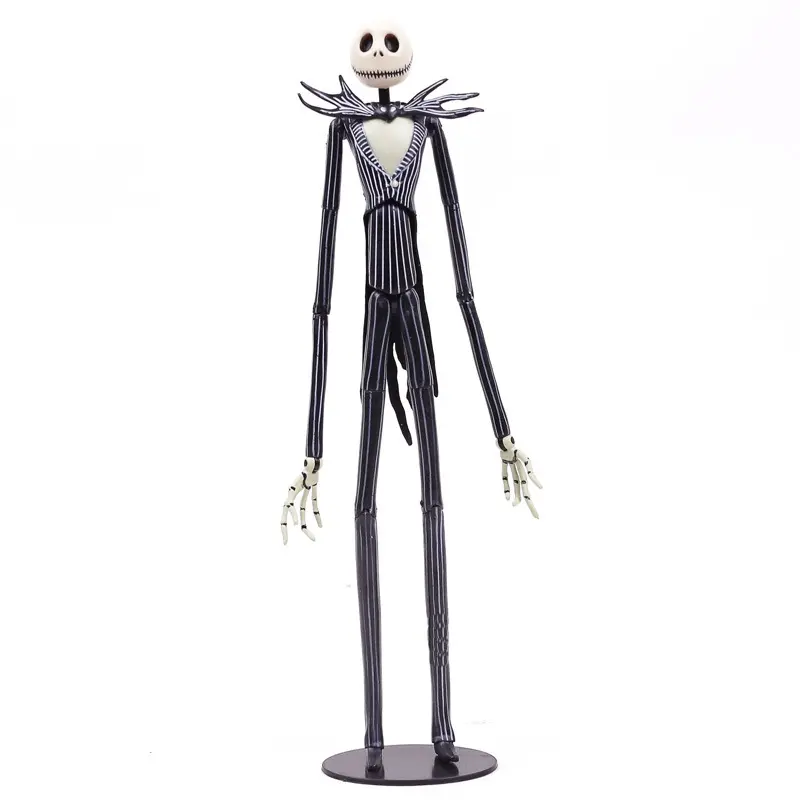 O Pesadelo Antes Do Natal Jack Skellington Plataforma Modelo Dos Desenhos Animados Presente Dia Das Bruxas Action Figurine Brinquedos Boneca Para Carro