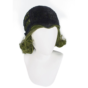 <span class=keywords><strong>Perruque</strong></span> Cosplay Halloween courte et bouclée — noble, perruques de cheveux bouclés couleur <span class=keywords><strong>verte</strong></span>, livraison rapide, en promotion - Product Image 5