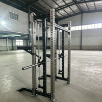 Machine Smith pour la musculation, équipement de fitness en acier au carbone pour la maison, le garage ou la salle de sport