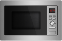 Four à micro-ondes encastrable de haute qualité 20L 220V/50HZ, commande mécanique électrique, acier inoxydable, appareil de cuisine, verrouillage enfant