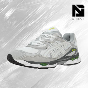 Asics Gel Nyc 'white Glacier Grey' Zapatos para correr con estilo para hombre, zapatillas ligeras Asics para deporte - Product Image 2