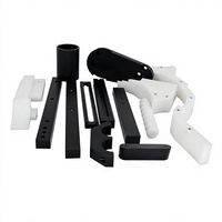 Pièces en plastique usinées CNC de précision sur mesure, tournage, fraisage, prototypage rapide, utilisation industrielle, composants en plastique PMMA, POM, nylon
