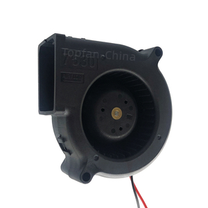 DC Blower người hâm mộ 75X30Mm Im Lặng 5V <span class=keywords><strong>12V</strong></span> Động Cơ Không Chổi Than Cao Máy Thổi Khí Mini <span class=keywords><strong>Fan</strong></span> Cho Máy Lọc Không Khí 7530 - Product Image 2