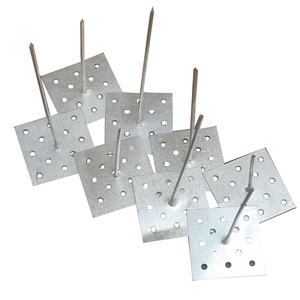 Clous d'isolation perforés en aluminium pour bâtiments industriels, avec capuchon en acier, 30-120 mm - Product Image 4